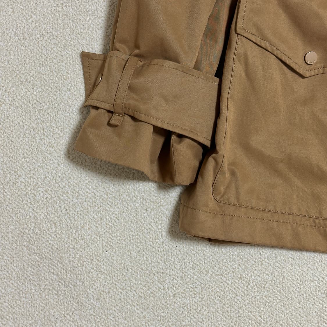 시슬리 허리 스트링 포켓 야상 상품이미지4