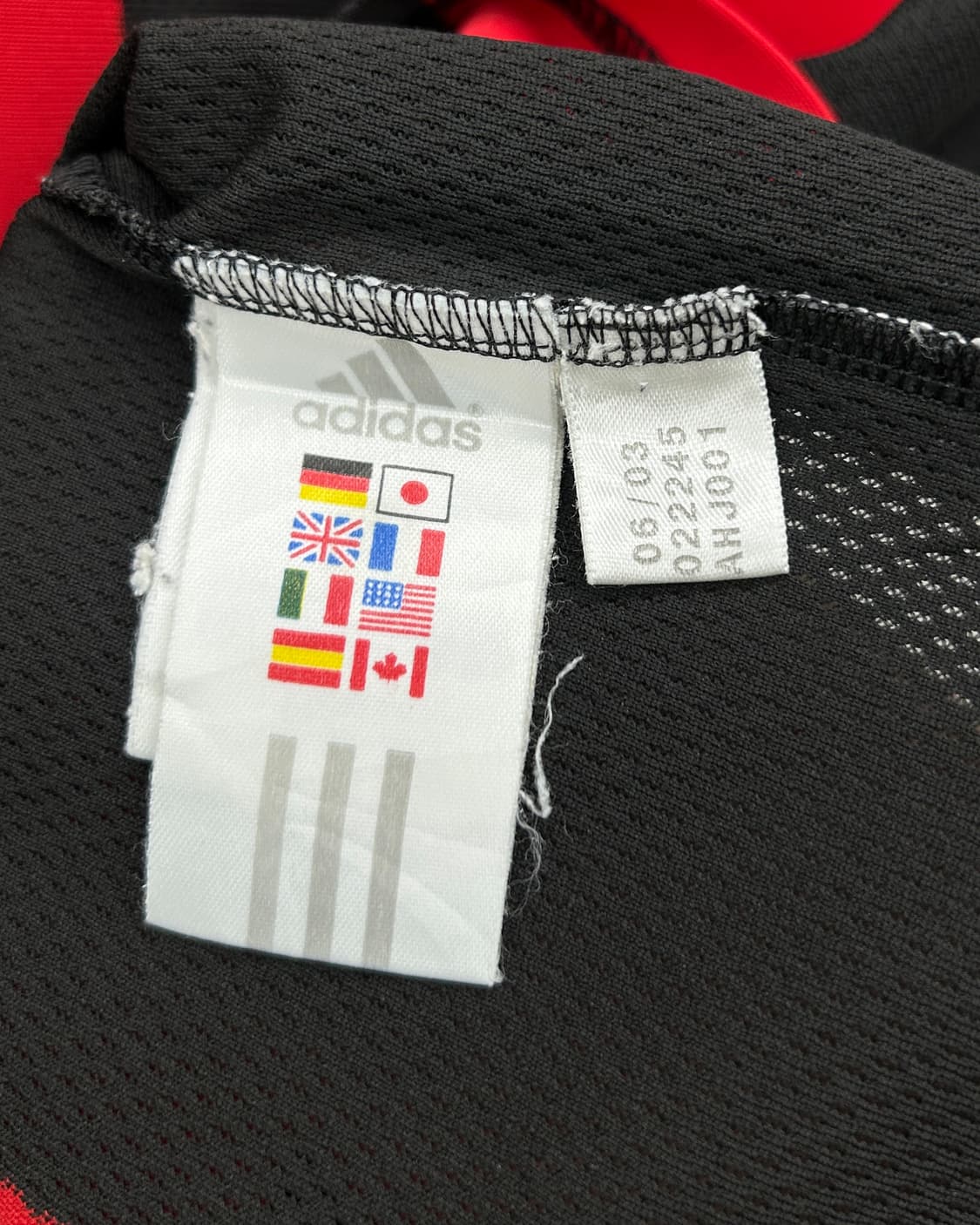 아디다스 03-04 AC밀란 홈 챔스킷 No.3 파울로 말디니 상품이미지8