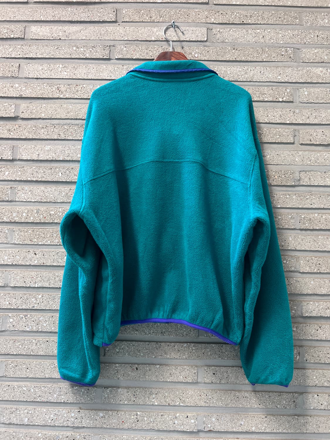 [XL]L.L.Bean 엘엘빈 Made in USA 블루그린 플리스 자켓 상품이미지7