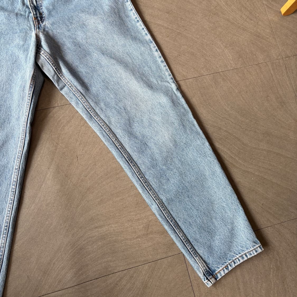 95년 생산 리바이스 550 데님 오렌지탭 팬츠  상품이미지3