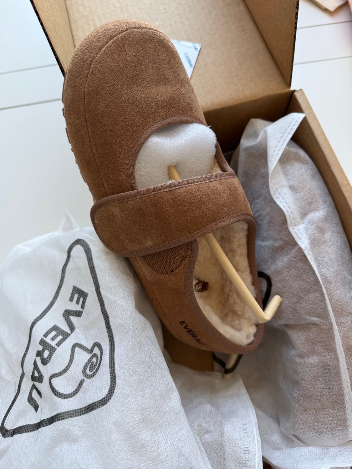 에버에이유 밀리 슬리퍼 , 털신발/ 정가: 15.9만 새거) 상품이미지5