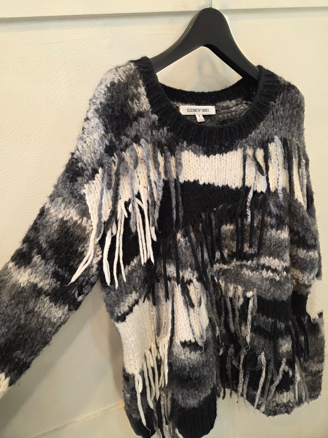 엘리자베스 앤 제임스 프린지 풀오버 스웨터 S사이즈 상품이미지5