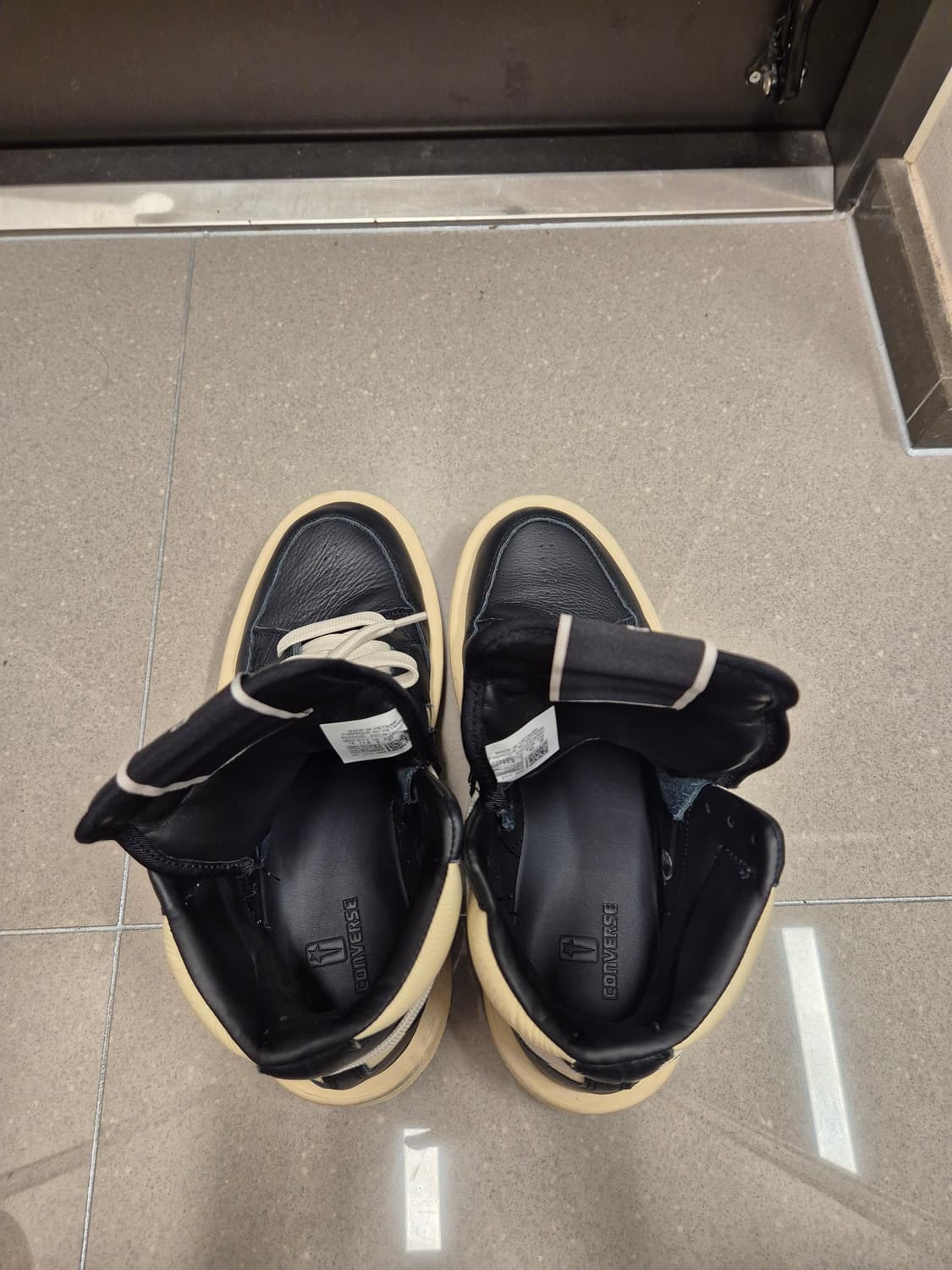 [280] 컨버스 x 다크쉐도우 터보웨폰 블랙 크림 상품이미지4
