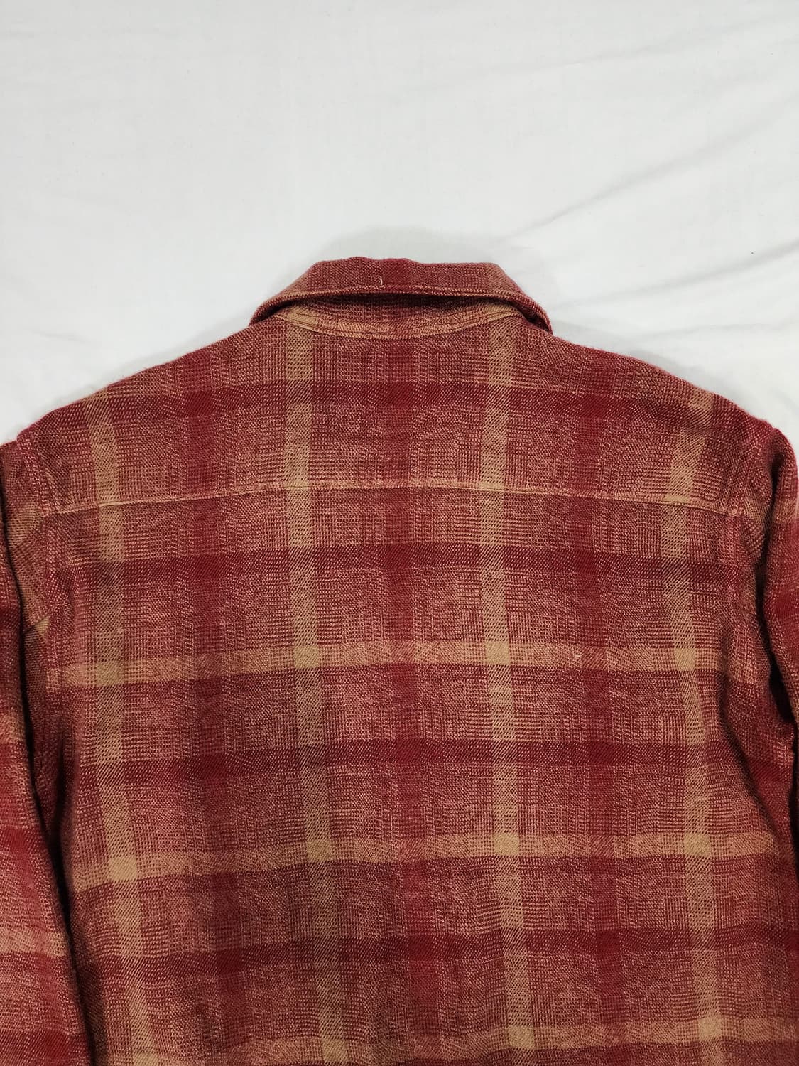 Ball 볼 플란넬 체크 집업 셔츠 상품이미지4