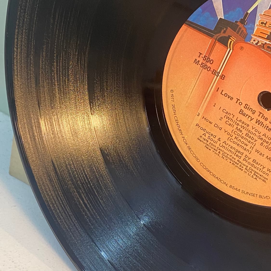 (중고LP-소울) Barry White -Rosebush 상품이미지6