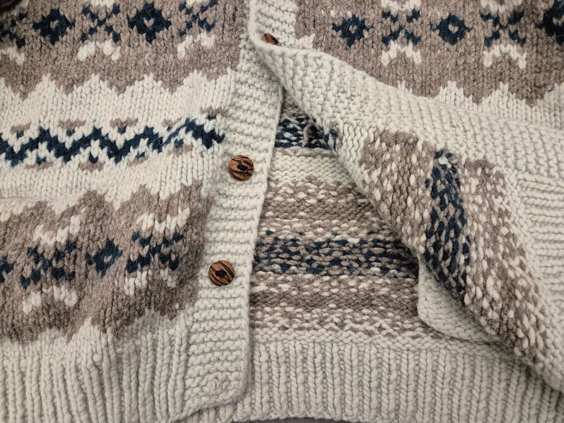 90s 퍼플마운틴 헤비울 가디건 상품이미지5