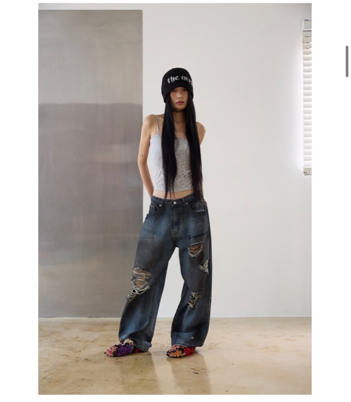 미스테리어스호텔 DIRTY WASHED DENIM 상품이미지2