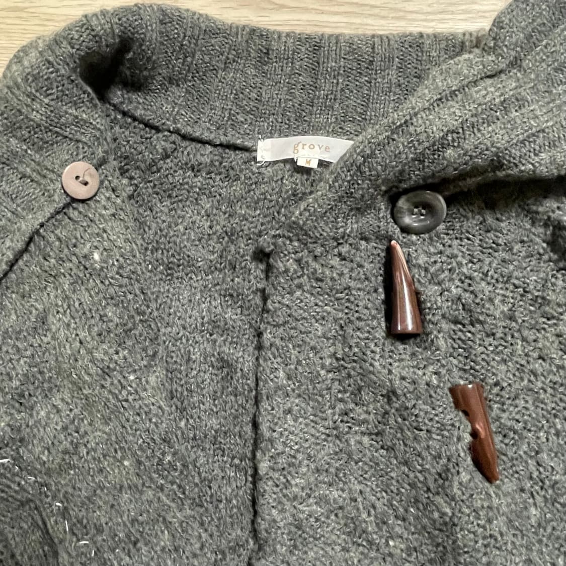 일본 모리룩 케이프 가디건 상품이미지6