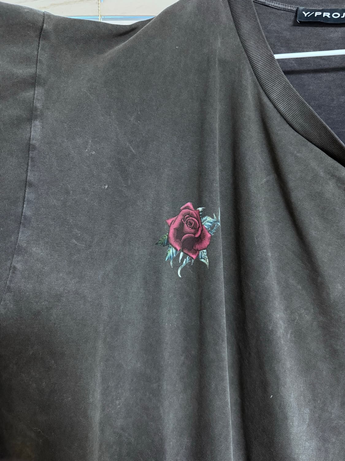 와이프로젝트 로즈 티셔츠 상품이미지9