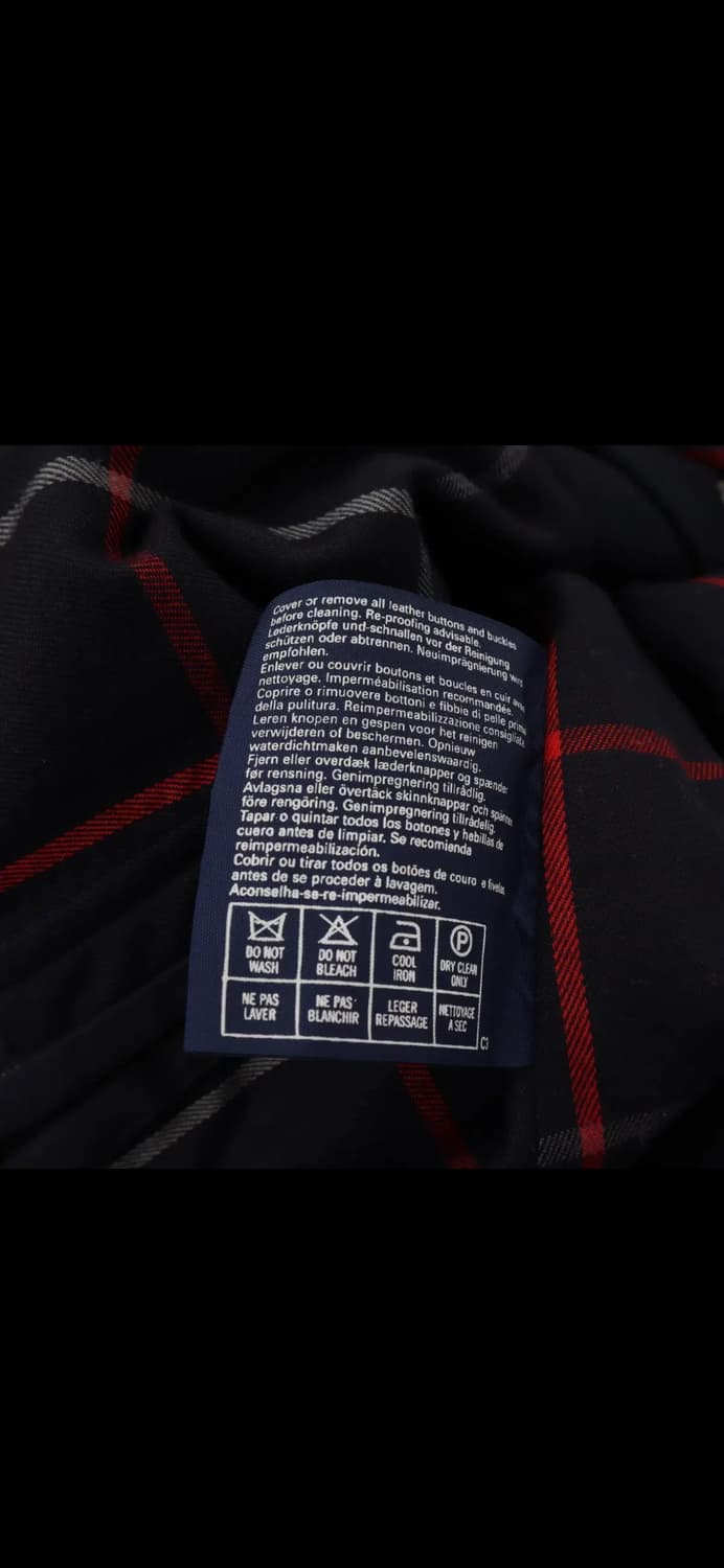 버버리 다크 네이비 싱글 트렌치 코트 상품이미지10