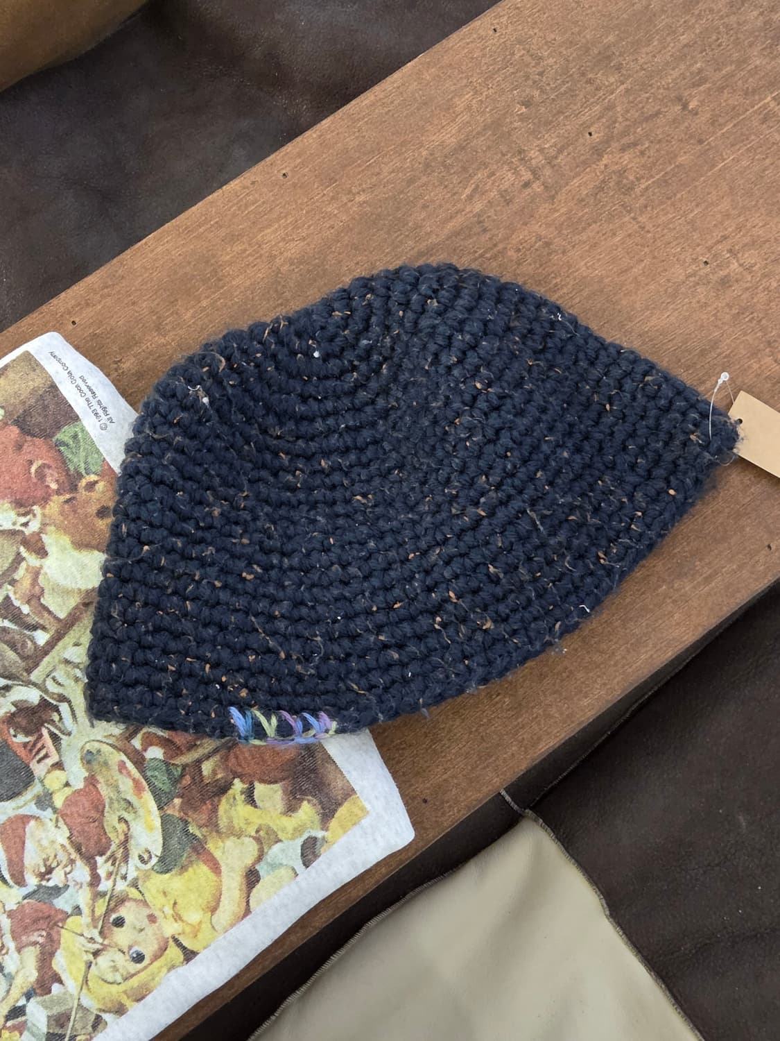 Handmade 뜨개질 버킷햇 상품이미지4