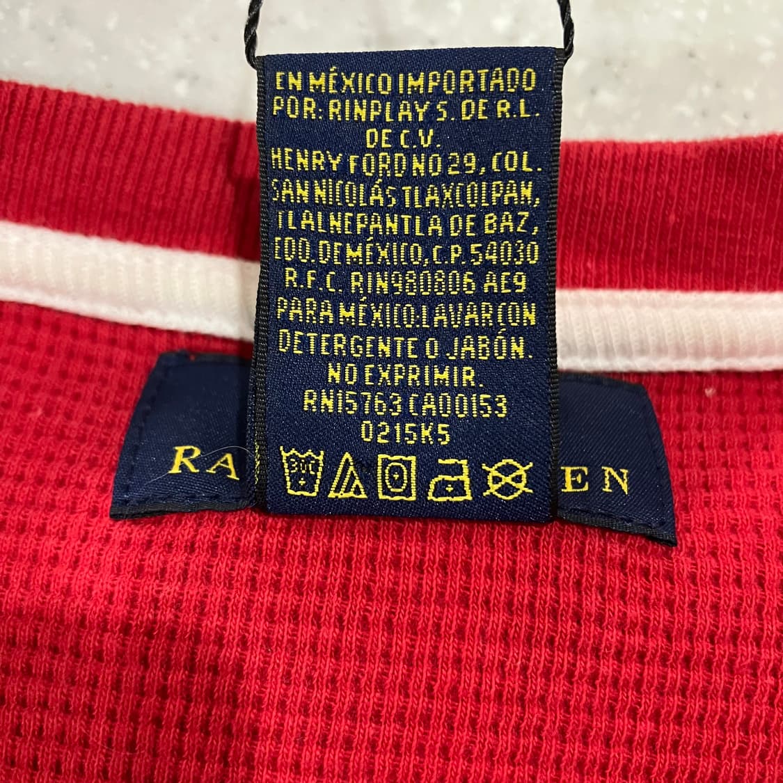 228 폴로 와플 롱슬리브 상품이미지3