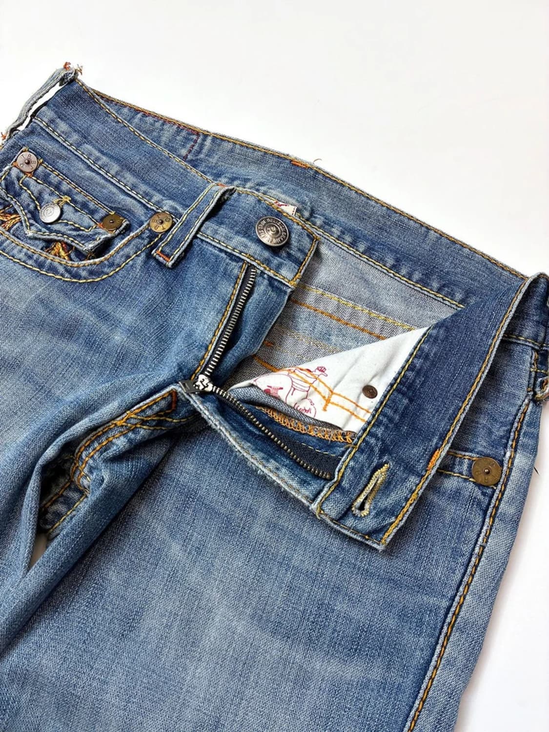 트루릴리젼 00s y2k USA 부츠컷 데님 팬츠 PN5407 상품이미지1