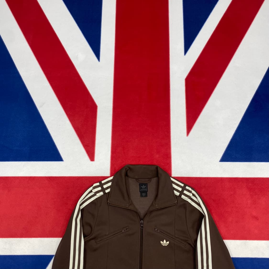 아디다스 브라운 팀 트레포일 트랙탑져지 여성85 상품이미지2