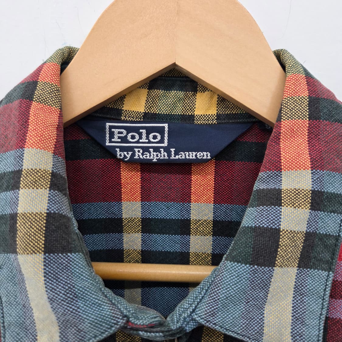 폴로 랄프로렌 체크 집업 자켓 남XL 상품이미지3