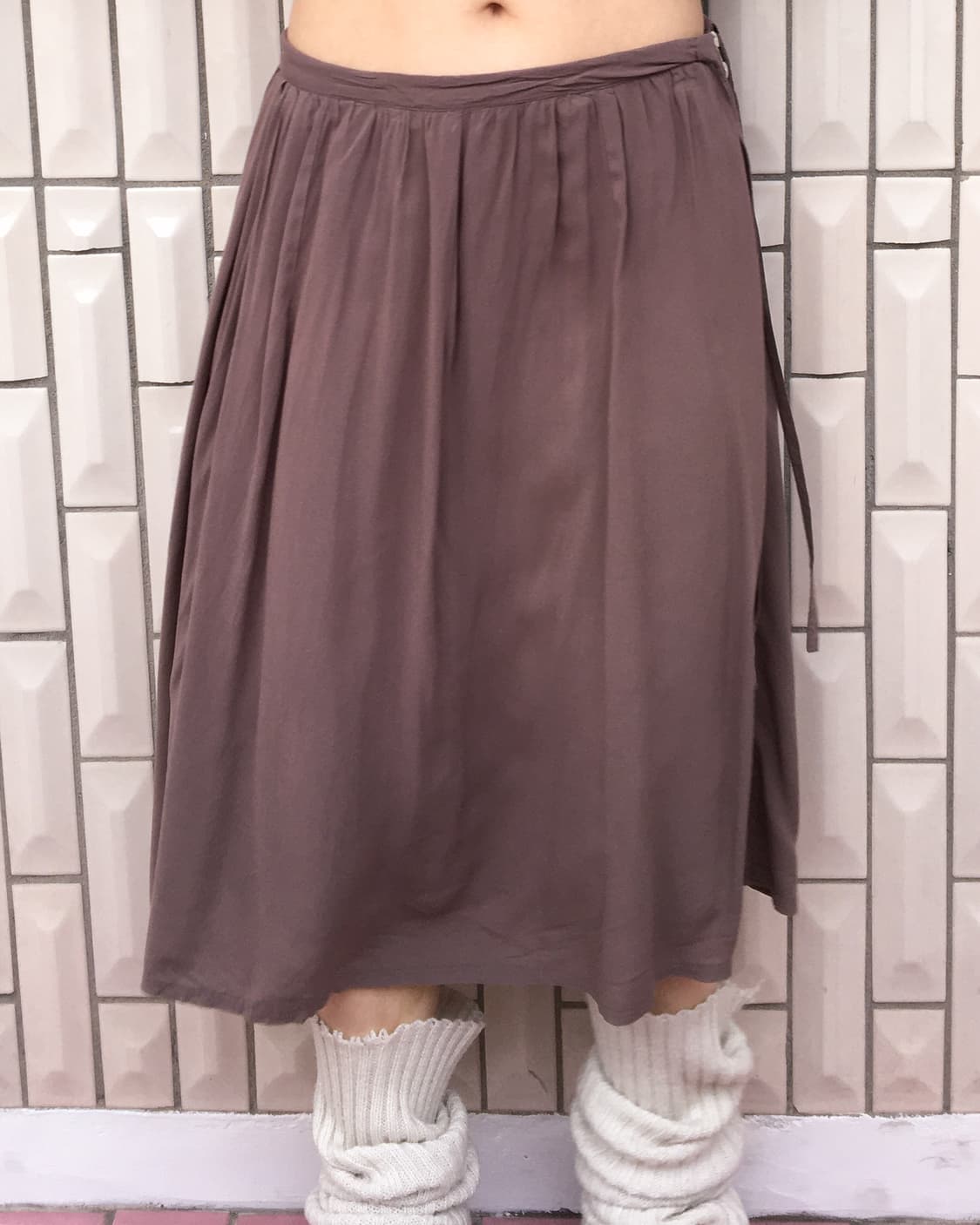 Button point skirt 상품이미지4