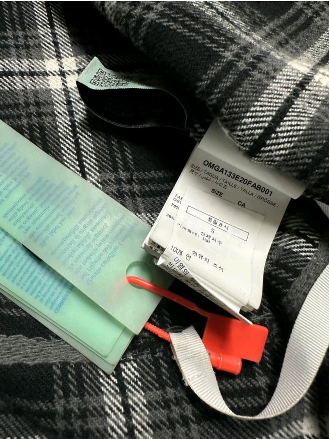 오프화이트 남방  상품이미지4