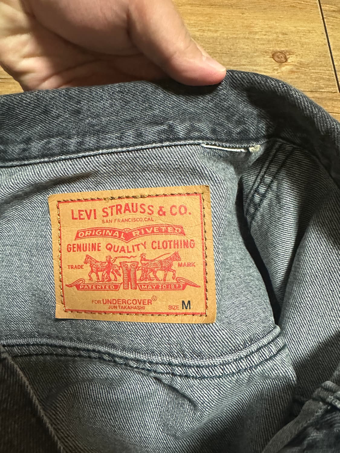 리바이스 X 언더커버 1세대(타입1) 자켓 상품이미지6