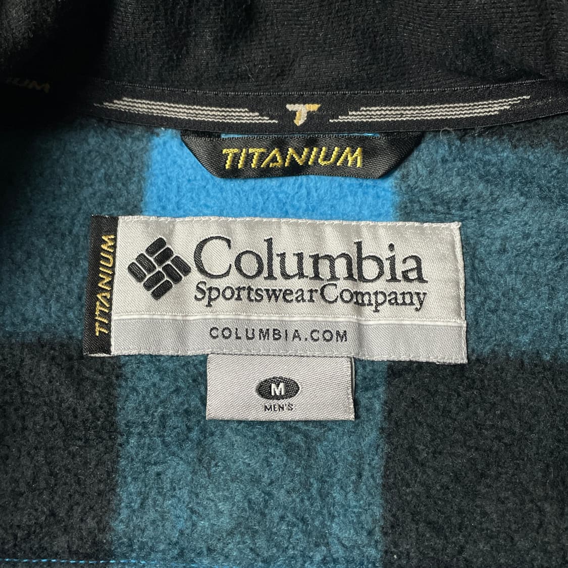 COLUMBIA 컬럼비아 빈티지 체크 플리스 후리스자켓 A00466 상품이미지9