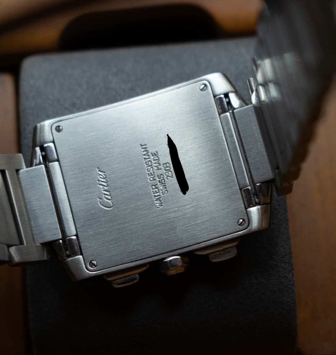 까르띠에 탱크 프랑세즈 XL 크로노그래프 시계 상품이미지2