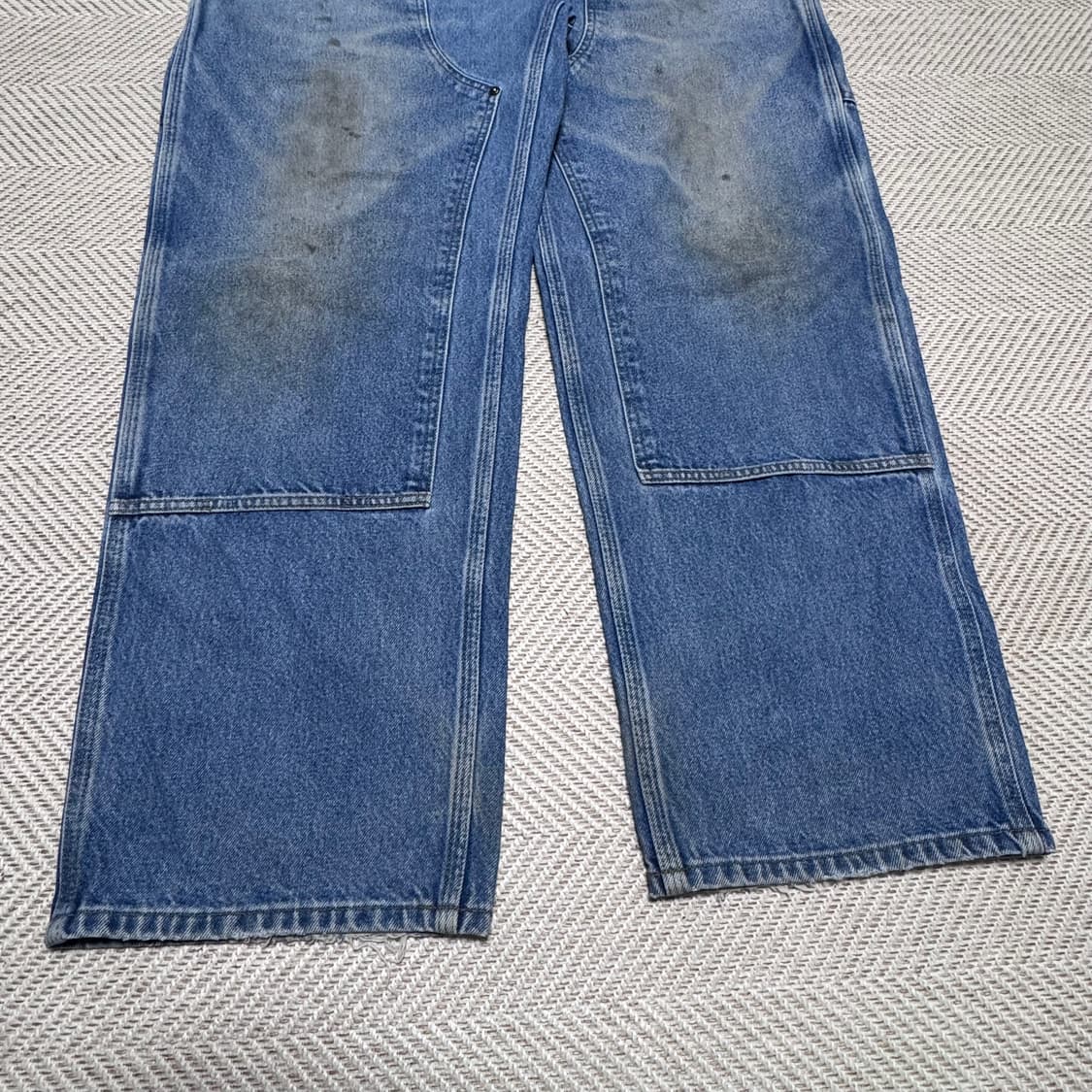 (42X32) 빈티지 칼하트 더블니 B73 DST 데님팬츠 상품이미지4
