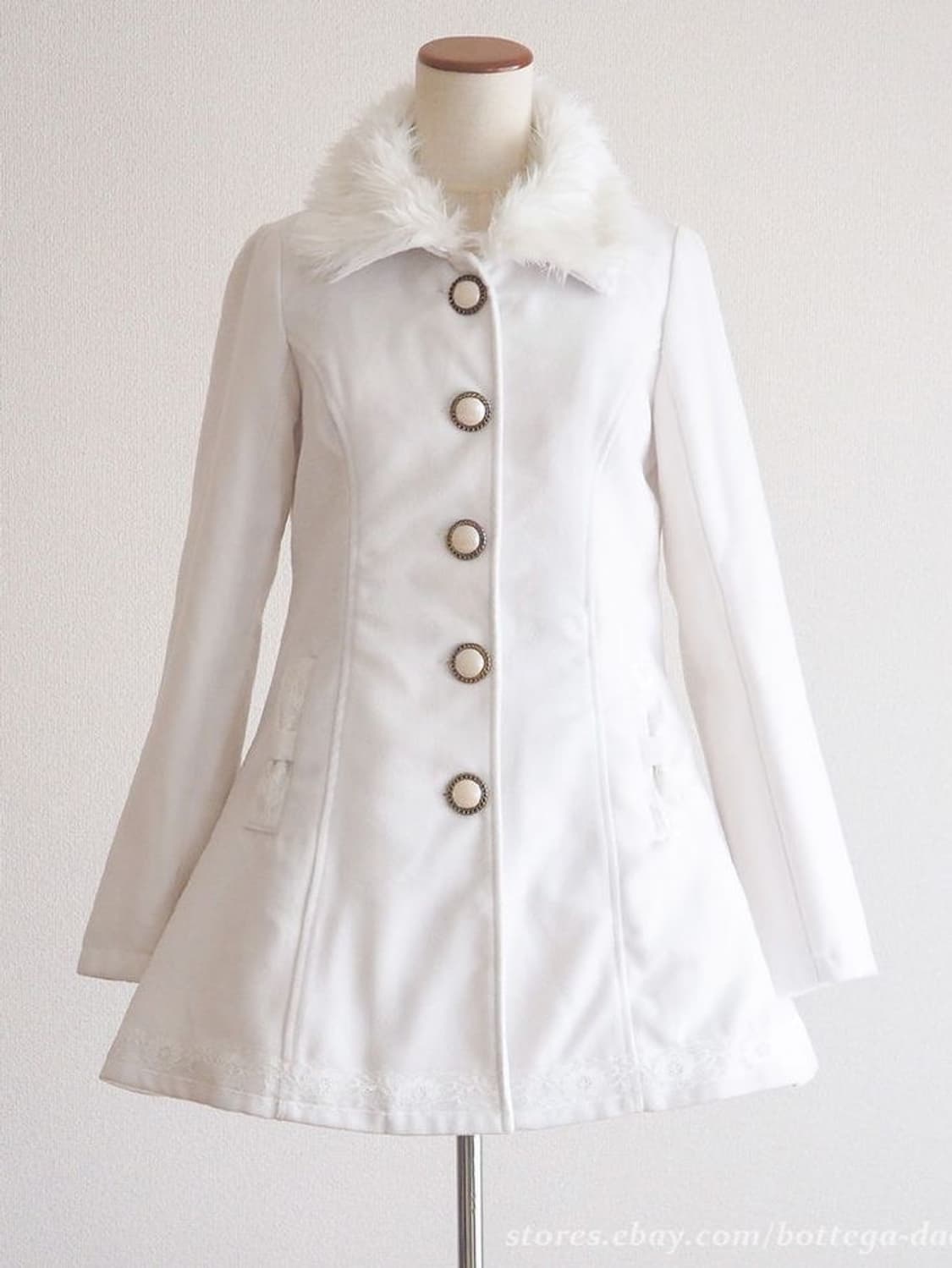 리즈리사 퍼코트 lizlisa 화이트코트 달천 히메갸루 상품이미지1