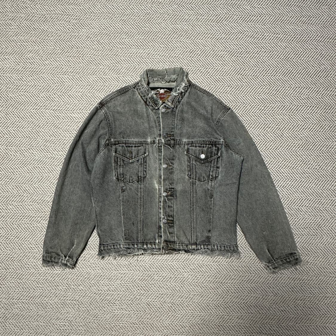 HARLEY DAVIDSON vintage denim jacket 상품이미지1