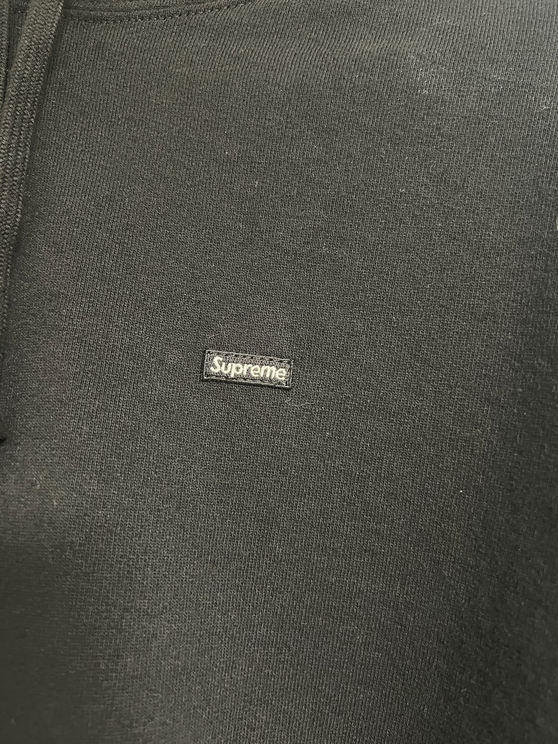 슈프림 스몰 박스 후드 스웨트셔츠 블랙 - 25FW, M size 상품이미지2