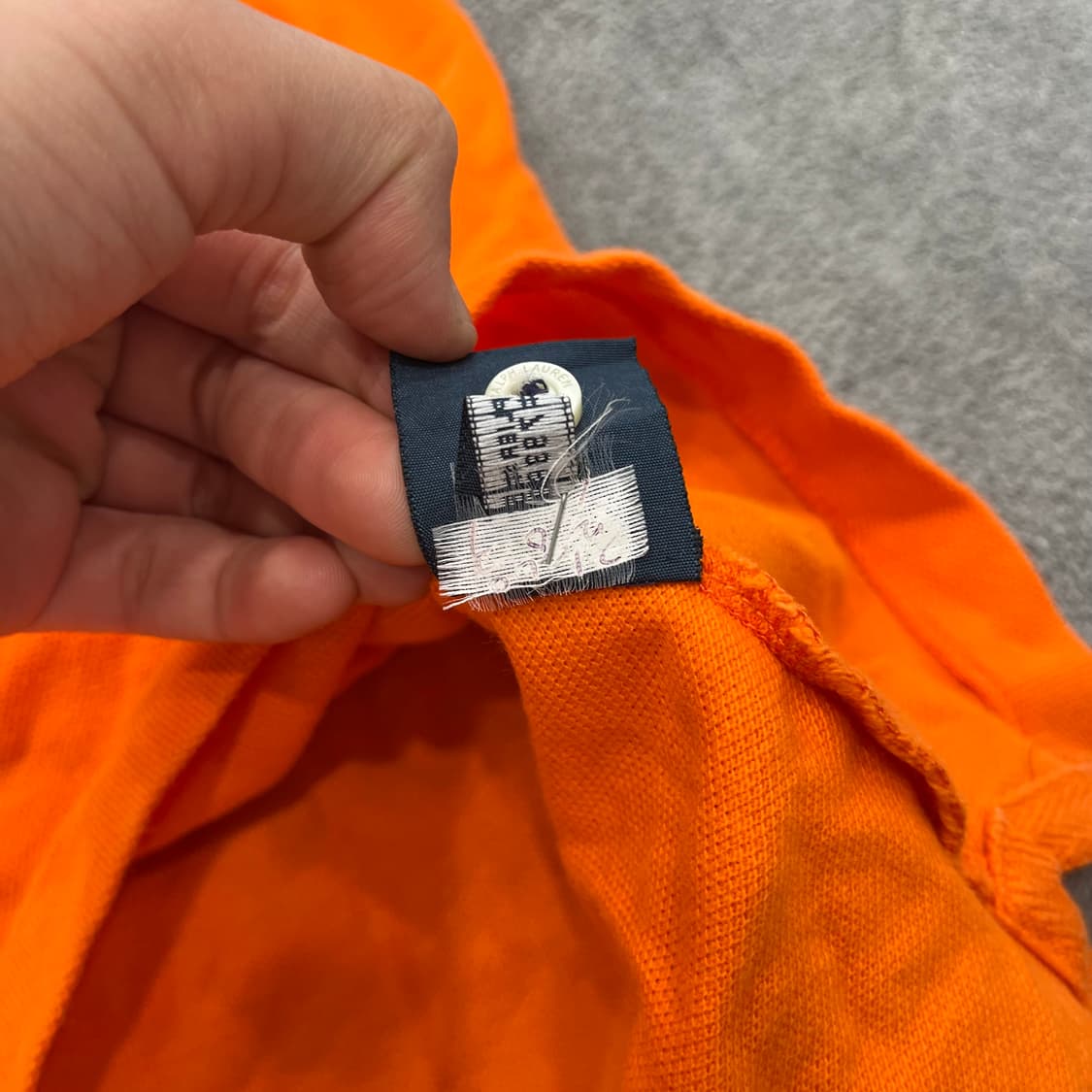 M 폴로 랄프로렌 오렌지 컬러블록 원피스 상품이미지5