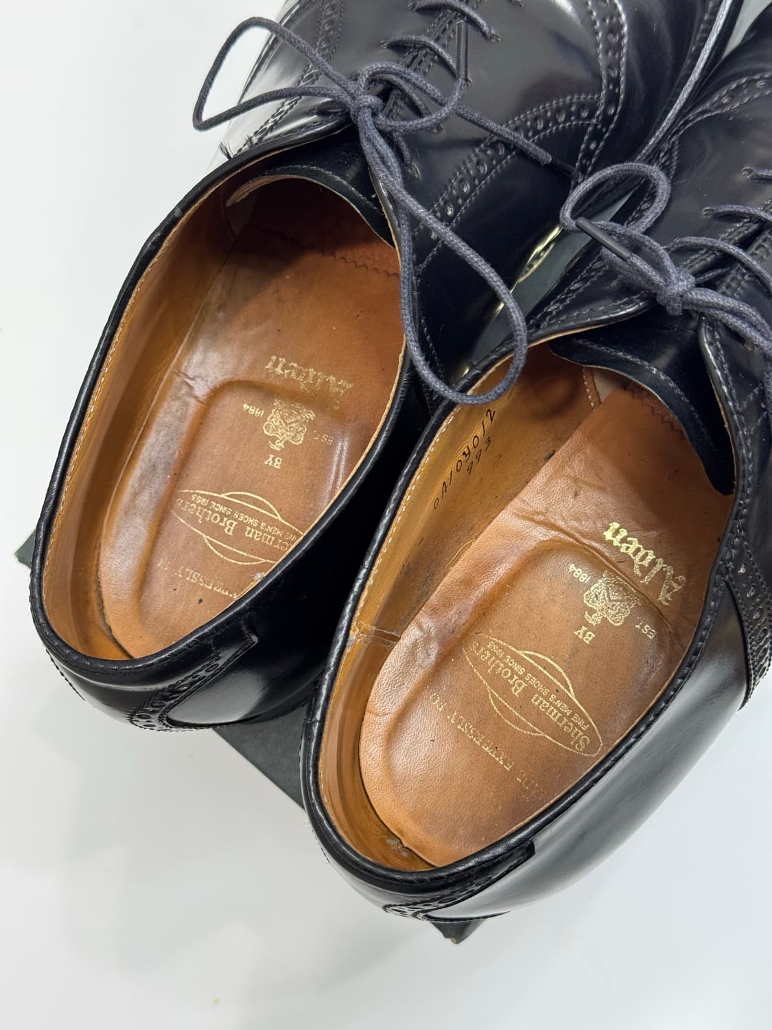 10E) 알든(Alden) 993 블랙 코도반 새들슈즈 상품이미지5