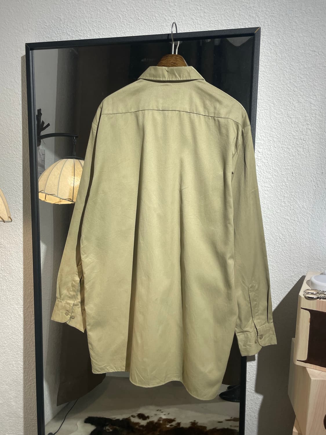 디키즈 베이지 워크셔츠 L 상품이미지6