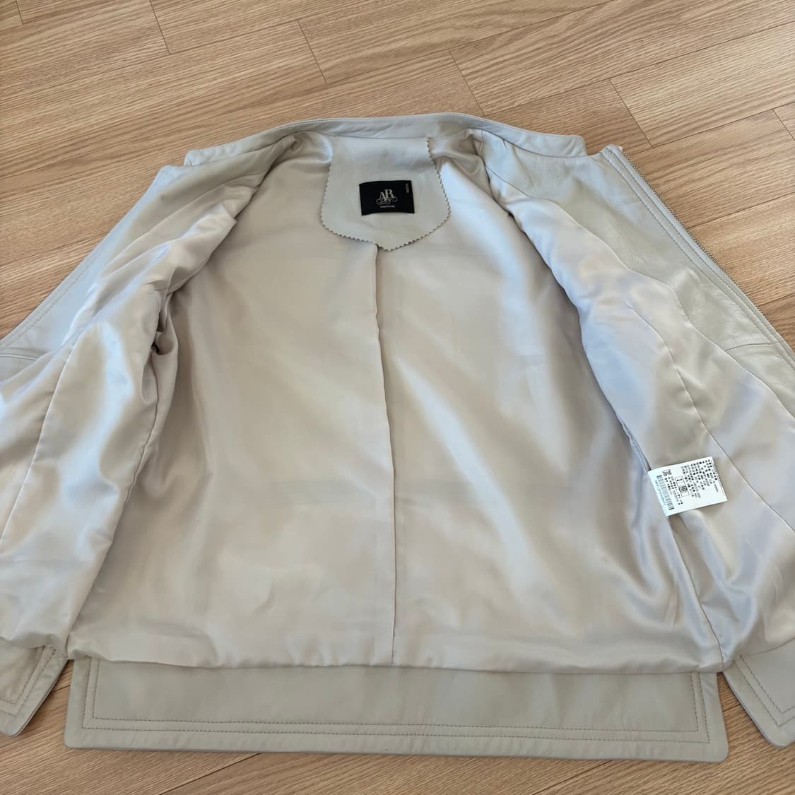 아르덴미즈 여성 양가죽 자켓 아이보리 55 상품이미지4