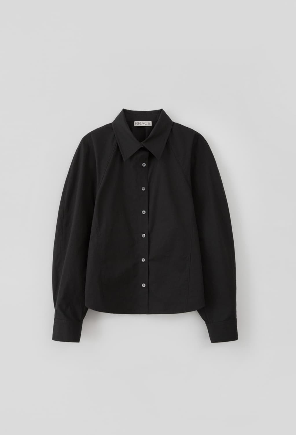 레이스 rrace 블랙 돌먼 슬리브 셔츠 상품이미지7