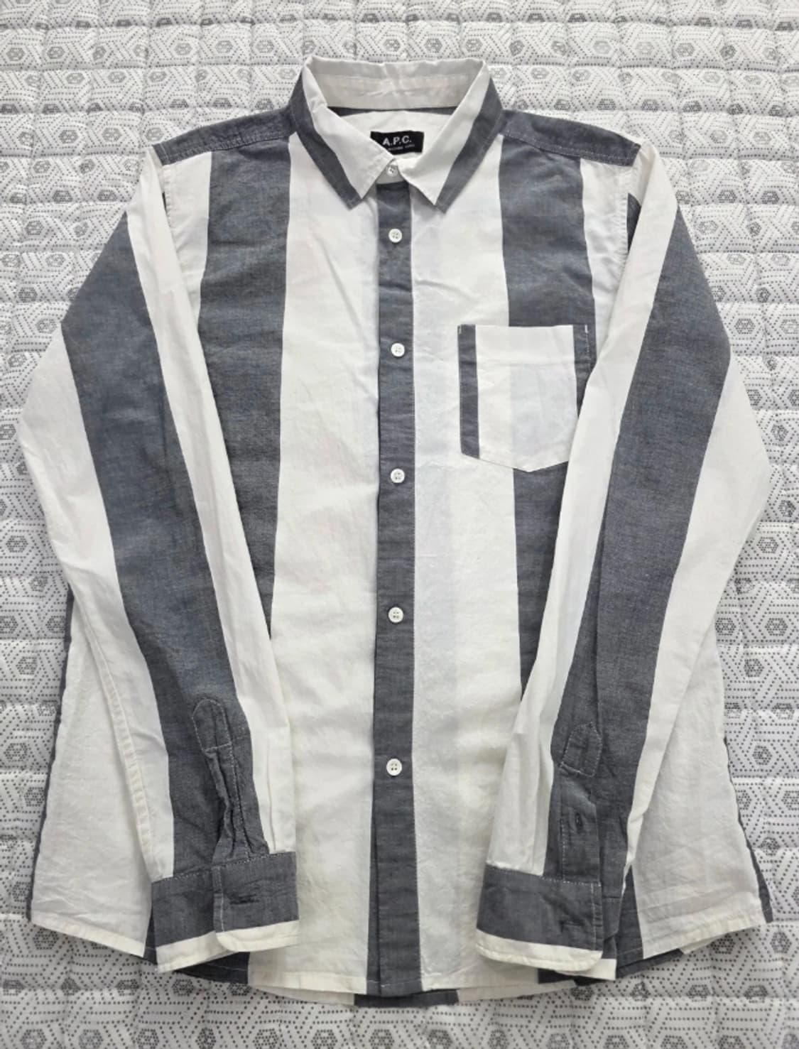 A.P.C. 아페쎄 스트라이프 셔츠 95 상품이미지2