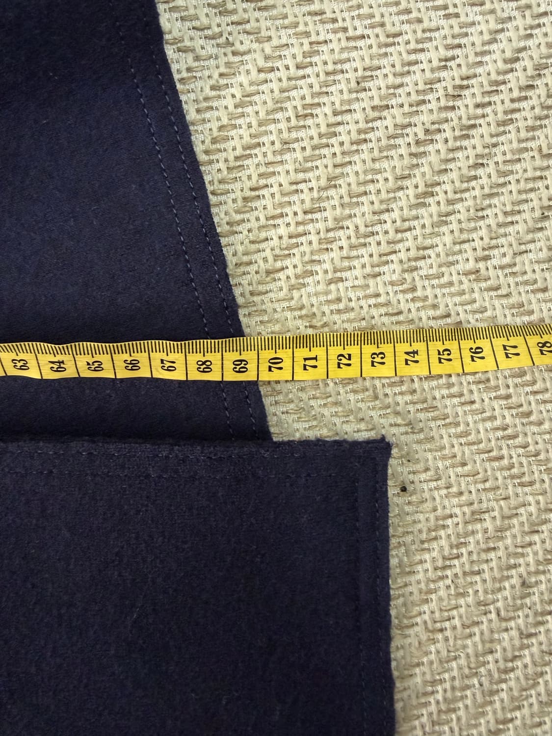 매장판정품) 메릴링 이태리 21ss 랩 스타일 네이비 스커트 38 상품이미지10