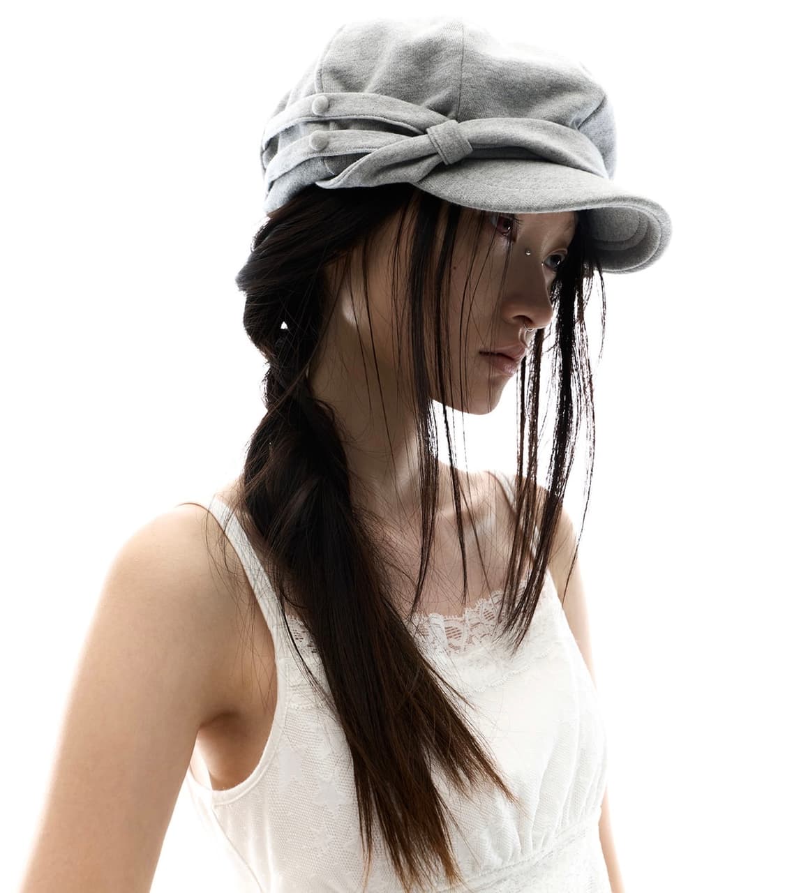오호스 모자 Utility Loop Band Jersey Cap gray 상품이미지3