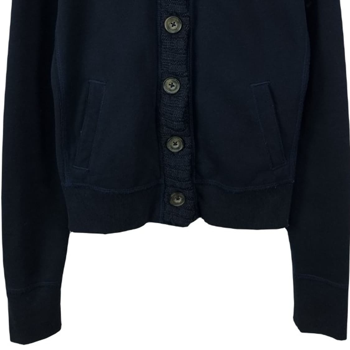 [아베크롬비] Y2K 빈티지 로고 자수 버튼 스웻 가디건 M19530 상품이미지5