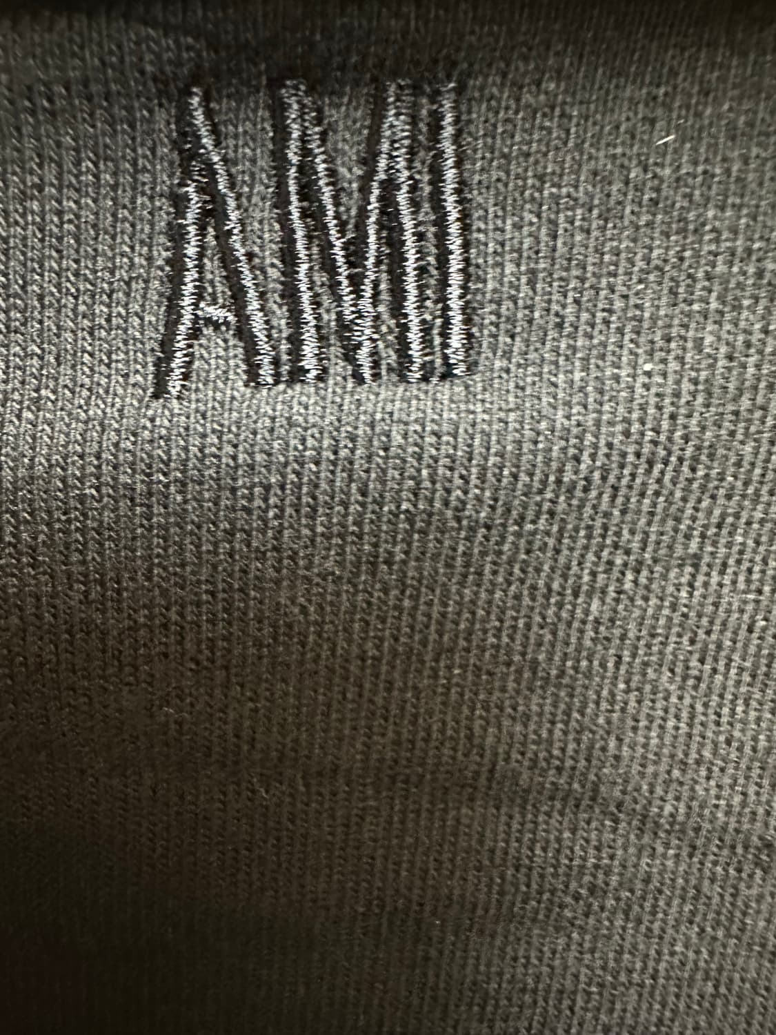 아미 파리스 블랙 후드티 상품이미지3