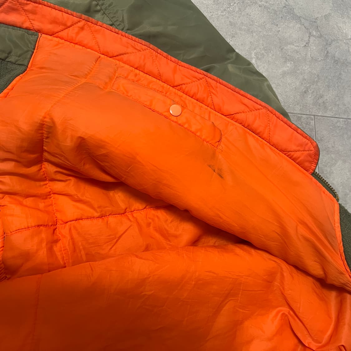 1980s 빈티지 MA-1 올리브 (Large) 상품이미지7