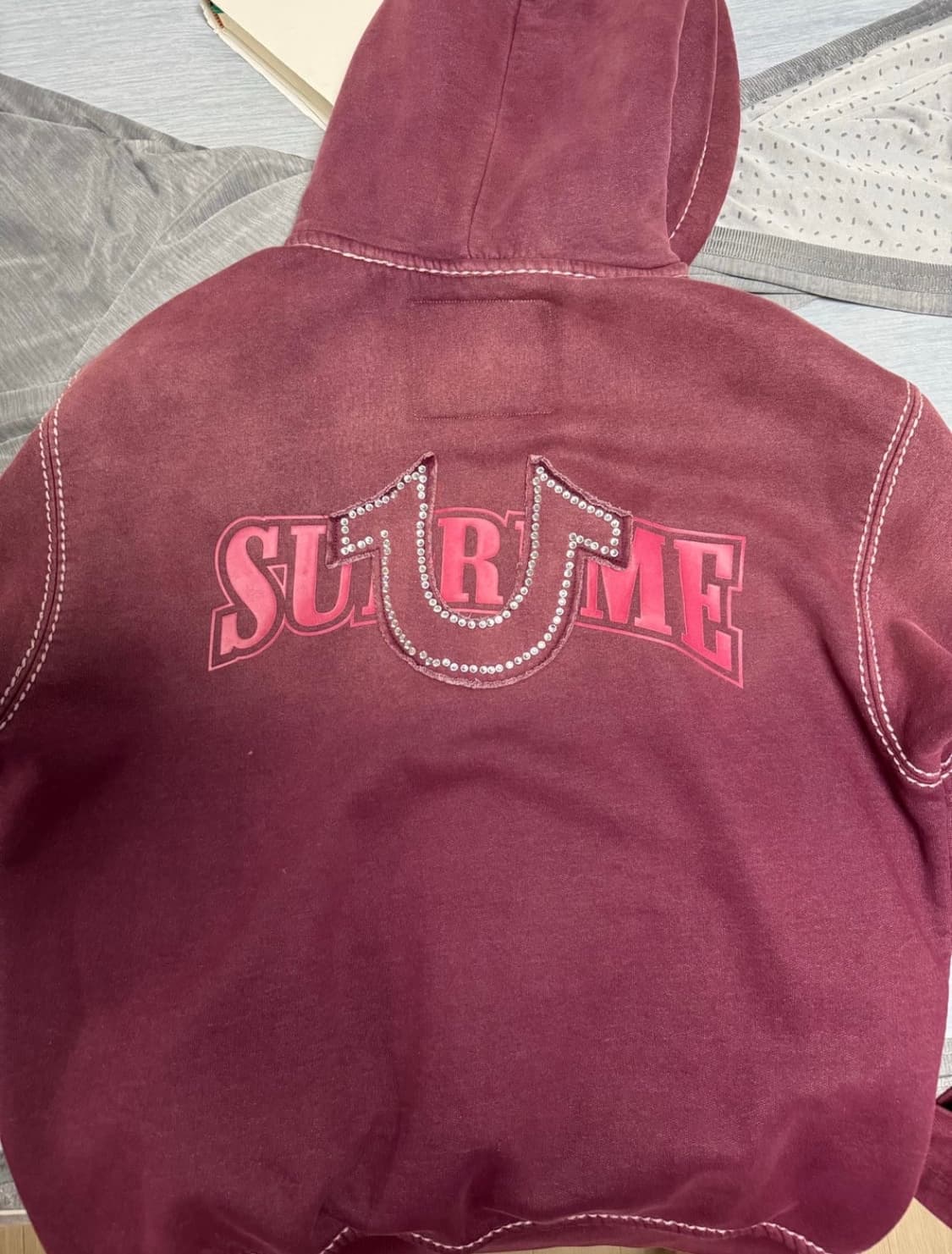 슈프림 트루릴리전 후드집업 (M) 상품이미지2