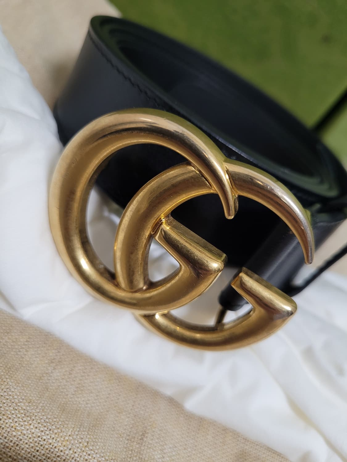 구찌 마몬트 GG 금장 벨트 상품이미지2