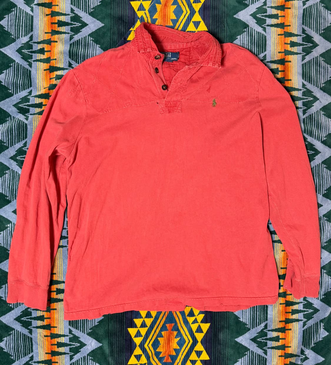 90s Polo Ralph Lauren Rugby shirt XL 상품이미지1