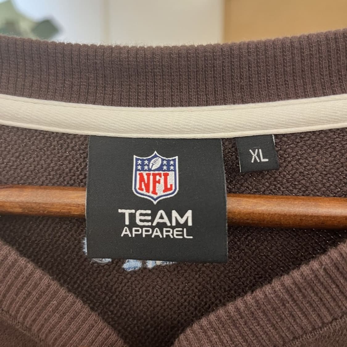 NFL 올드스쿨 키치 프린팅 초코무스 오버핏 맨투맨 XL C10543 상품이미지5