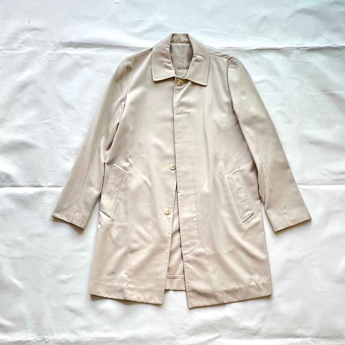 38comeoncommon 38컴온커먼 미니멀 싱글 코트 맥코트 자켓 상품이미지1