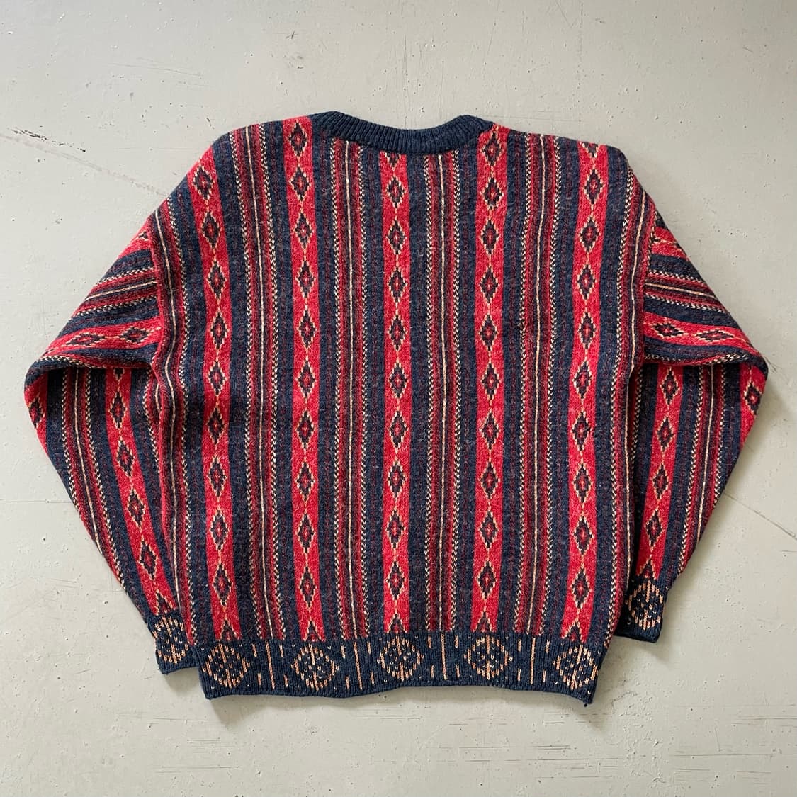 1990‘s Made In ITALY Navajo Cotton Knit 상품이미지4