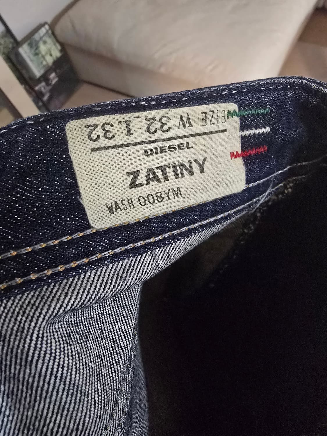 디젤 자티니 ZATINY 워싱데님 32사이즈입니다. 상품이미지6