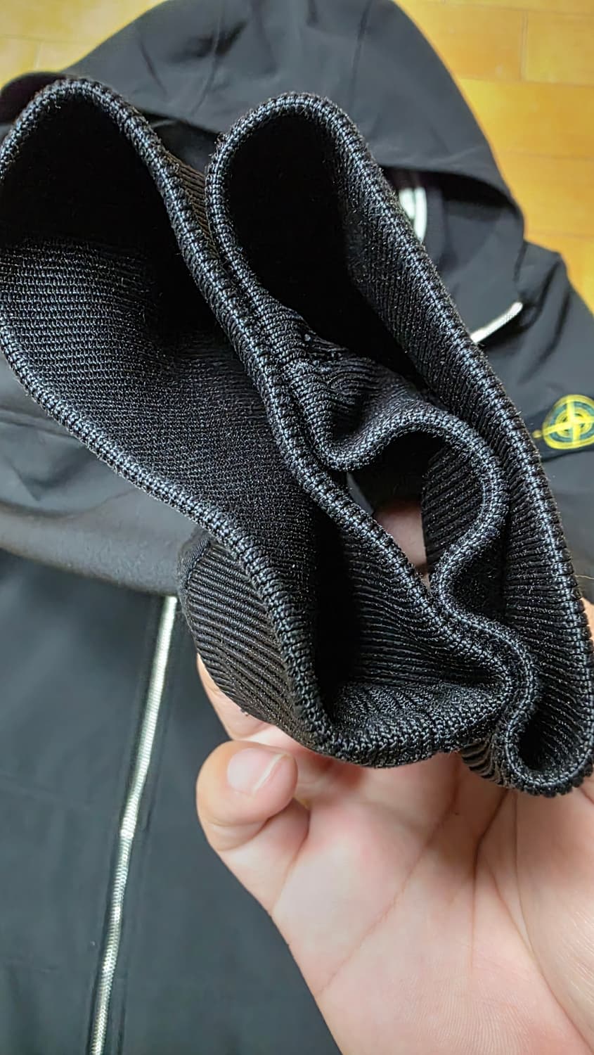 [xl,새상품급]스톤아일랜드 소프트쉘 블랙 상품이미지4