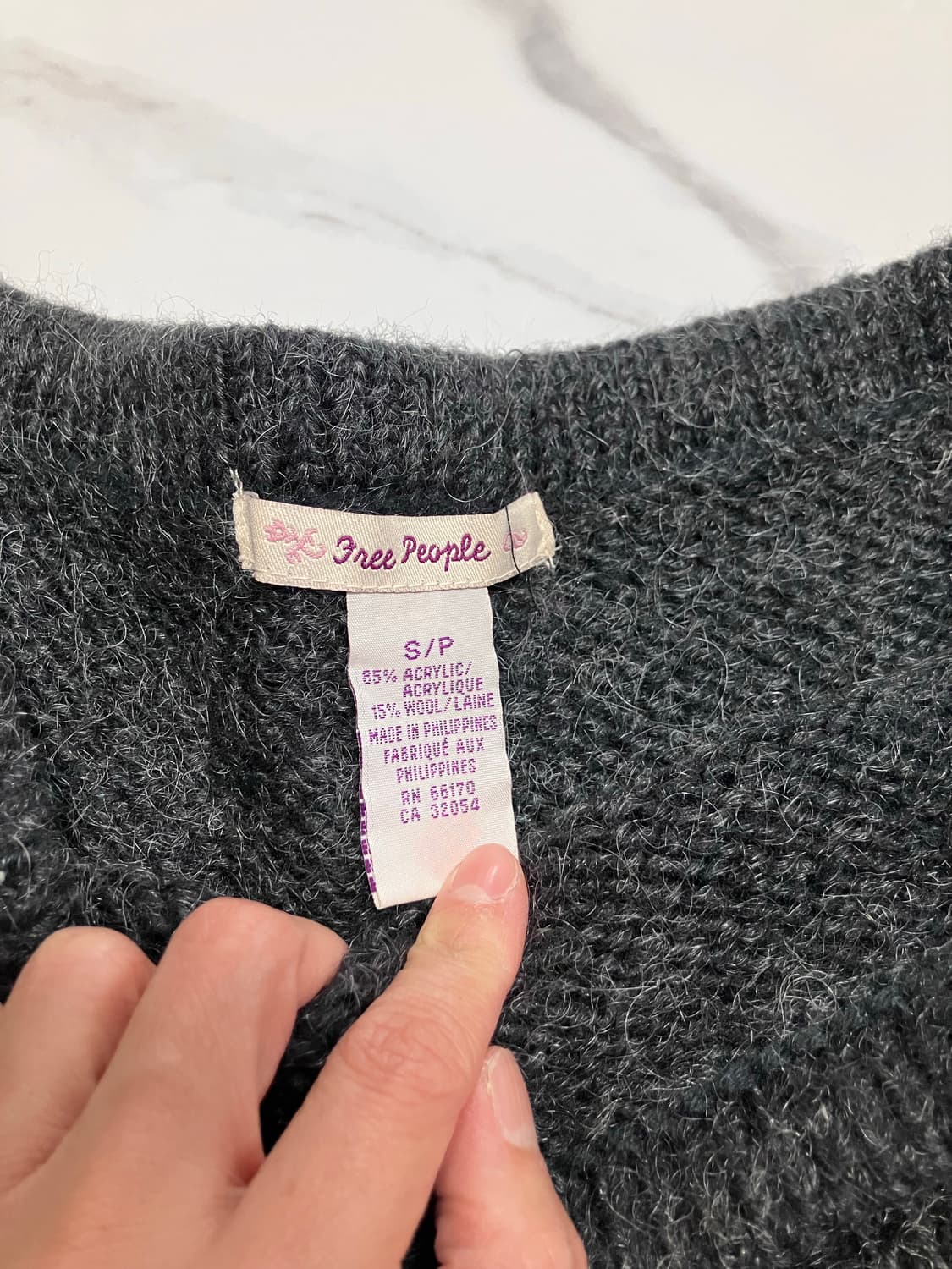 free people 울 니트 스커트 겨울치마 상품이미지3