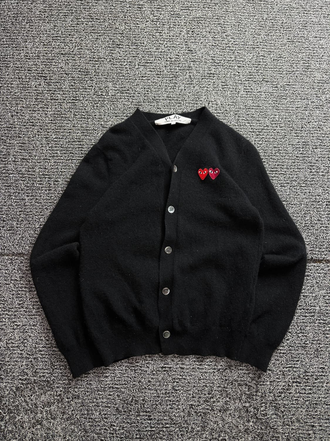 꼼데가르송 플레이 더블 하트 가디건 2630 상품이미지2