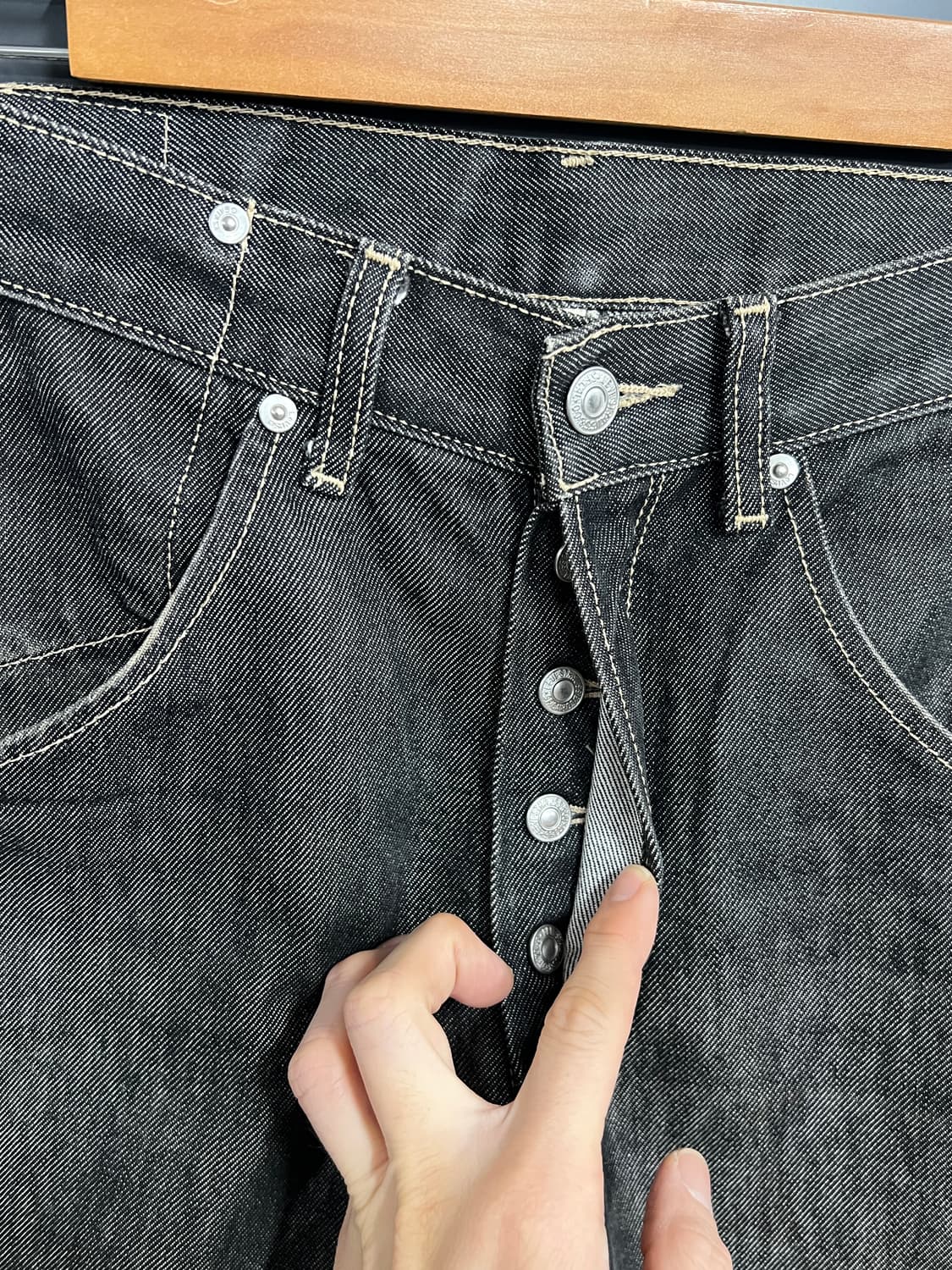 Levis 리바이스 엔지니어드 루즈핏 부츠컷 데님 팬츠 상품이미지5